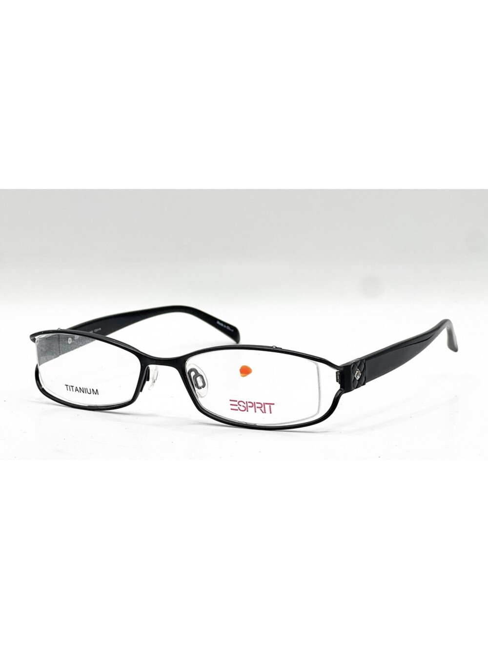Esprit Et9363 538 Black Authentic Eyeglasses 51-18-135